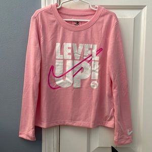 Nike Girls Long Sleeve Size S (8-10)